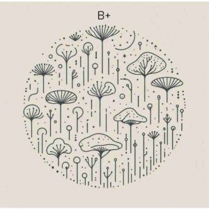 B+ Spore Print